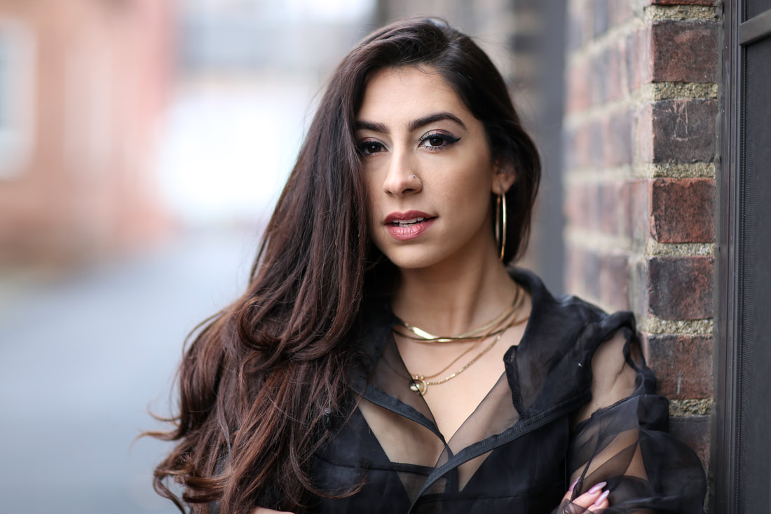 On location portrait