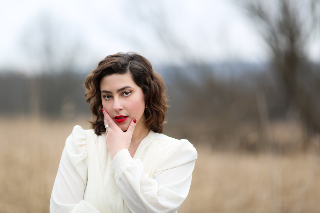 On location portrait